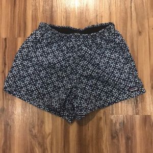 Patagonia Baggie Shorts. Blue Print